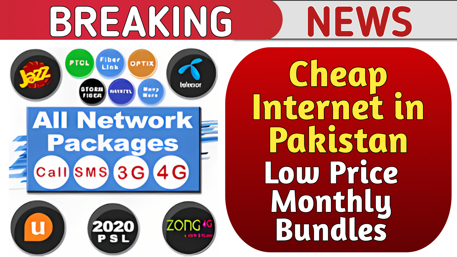 Best Cheap Internet in Pakistan